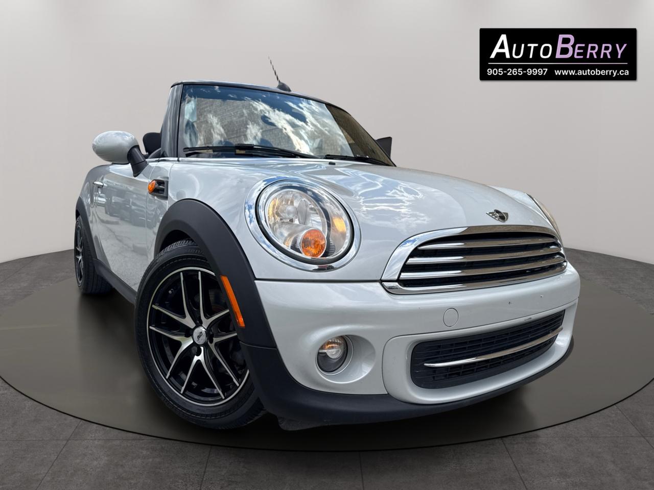 <p><span><span><strong>2013 Mini Cooper Convertible Silver<span id=jodit-selection_marker_1778258694309_05609547710035756 data-jodit-selection_marker=start style=line-height: 0; display: none;></span> On Black Leather Interior</strong></span><br></span></p><p><span><span></span><span>&nbsp;</span>1.6L</span><span><span><span>&nbsp;</span>&nbsp;</span>Front Wheel Drive&nbsp;</span><span><span></span><span>&nbsp;</span>Auto&nbsp;</span><span><span></span><span>&nbsp;</span>Push Start Engine&nbsp;</span><span><span></span><span>&nbsp;</span>A/C&nbsp;<span></span><span>&nbsp;</span>Leather Interior&nbsp;</span><span><span></span><span>&nbsp;</span>Heated Front&nbsp;Seats&nbsp;</span><span><span></span><span>&nbsp;</span>Steering Wheel Mounted Controls&nbsp;</span><span><span></span><span>&nbsp;</span>Bluetooth<span>&nbsp;<span></span>&nbsp;</span>USB Input&nbsp;</span><span><span></span><span>&nbsp;</span>AUX Input&nbsp;</span><span><span></span><span>&nbsp;</span>Power Options</span><span><span>&nbsp;</span><span></span><span>&nbsp;</span>Power Soft Top&nbsp;</span><span><span></span><span>&nbsp;</span>Keyless Entry&nbsp;</span><span><span></span><span>&nbsp;</span>Alloy Wheels&nbsp;</span><span></span></p><p><br></p><p><strong>*** ACCIDENT FREE *** CLEAN CARFAX ***</strong><br></p><p><span><strong>*** Fully Certified ***</strong></span></p><p><span><strong>*** ONLY&nbsp;100,670<span>&nbsp;</span>KM ***</strong></span></p><p><br></p><p><span><span><strong>CARFAX REPORT:&nbsp;<a href=https://vhr.carfax.ca/?id=0ZRP38p9eDjfAFIoPRT%2FMY%2FOcV239TUi>https://vhr.carfax.ca/?id=0ZRP38p9eDjfAFIoPRT%2FMY%2FOcV239TUi</a></strong></span></span></p> <span id=jodit-selection_marker_1689009751050_8404320760089252 data-jodit-selection_marker=start style=line-height: 0; display: none;></span>