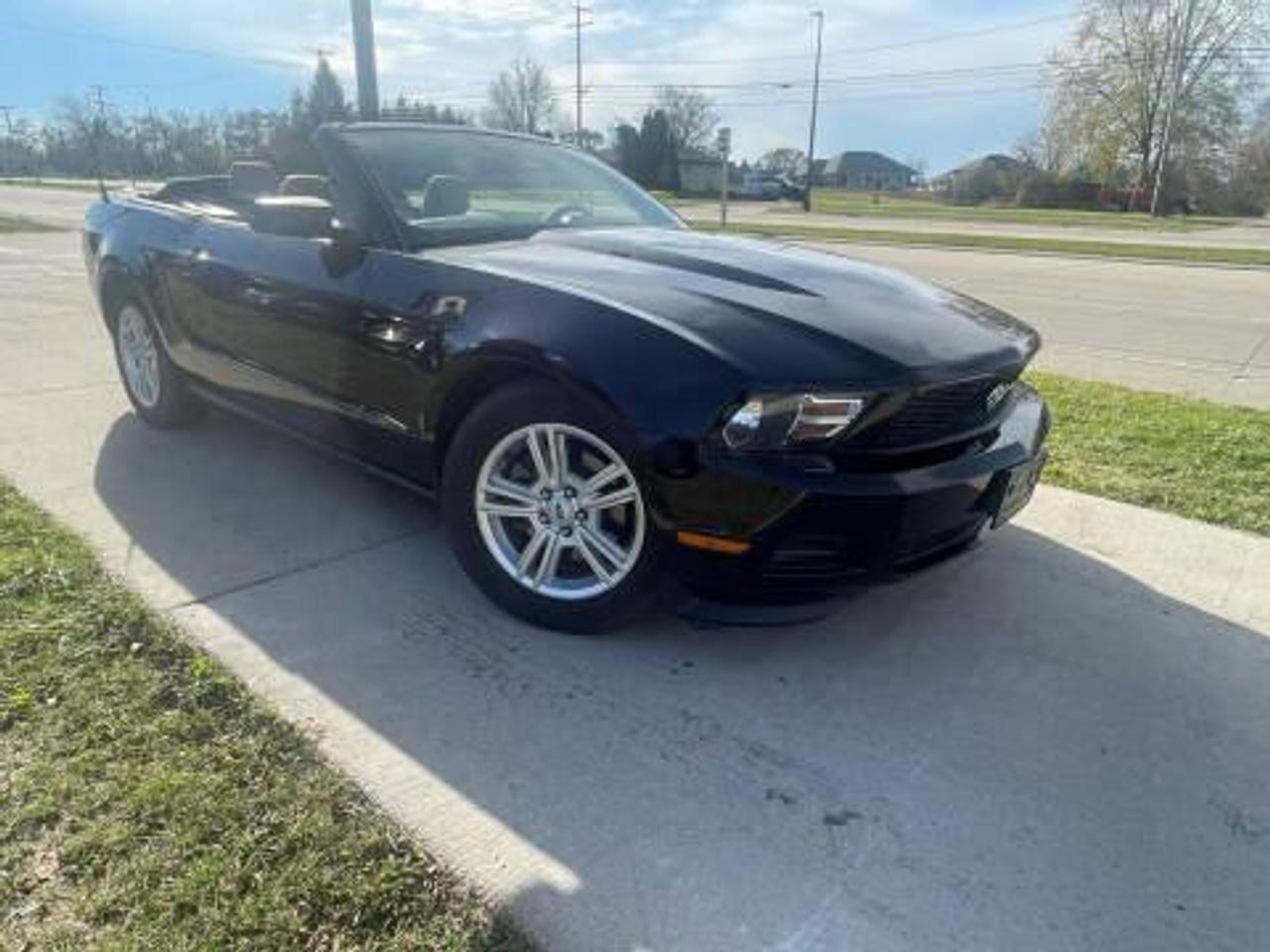 <p>Sun out, top down, and summer calling your name. This 2012 Ford Mustang Club of America Premium V6 Convertible is everything a true Mustang enthusiast wants wrapped into one sleek drop-top cruiser. Finished with the exclusive Club of America Package, this special edition stands apart with unique badging, upgraded styling cues, premium interior touches, and unmistakable Mustang attitude.</p><p>Powered by Fords legendary 3.7L V6 pushing out an impressive 305 horsepower, this Mustang delivers the perfect balance of muscle car sound, smooth highway cruising, and top-down fun. Whether youre heading to the beach, cruising the strip on a warm summer night, or pulling into a car meet, this Mustang knows how to make an entrance.</p><p><br></p><p>The power convertible top drops in seconds, letting you enjoy every sunny day the way it was meant to be enjoyed. Premium features, sporty styling, aggressive stance, and that iconic Mustang heritage make this more than just a car  its a summer experience on four wheels.</p><p><br></p><p>The Club of America edition was built for enthusiasts who wanted something a little more exclusive than the average Mustang, and this one still turns heads everywhere it goes. If youre looking for a clean, fun, affordable convertible with timeless American muscle styling, this Mustang is ready for the next adventure.</p><p><br></p><p>{ CERTIFIED PRE-OWNED }<br><br>**THIS VEHICLE COMES FULLY CERTIFIED WITH A SAFETY CERTIFICATE & SERVICED AT NO EXTRA COST**</p><p><br></p><p><span id=jodit-selection_marker_1778277045291_4378851990163083 style=line-height: 0; display: none; data-jodit-selection_marker=start></span>FINANCING, GAP INSURANCE & EXTENDED WARRANTIES AVAILABLE ON ALL VEHICLES! <br><br>COLISEUM AUTO SALES ON WESTON <br>301 WESTON ROAD <br>TORONTO, ON M6N 3P1 <br>4 1 6 - 7 6 6 - 2 2 7 7<br></p>