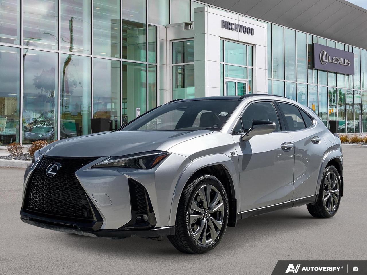 Urban Explorer Redefined
Traverse the city in the avant-garde Lexus UX300h. With all-wheel drive, feel the warmth of heated seats and steering wheel, stay ahead with Android Auto, Apple Car Play, and trust in the added assurance of the Lexus Safety System. Remote start via your phone app completes the luxury package.
*Pricing includes all available rebates.

Birchwood Lexus is a three-time winner of the prestigious Pursuit of Excellence award, which recognizes Lexus dealers in Canada for having the highest possible level of guest satisfaction.  Allow us to show you the best possible guest experience. 

Have a trade? Birchwood Lexus will pay you top dollar for your vehicle - trades of all makes and models are welcome.

Flexible financing is available on most years, makes, and models. Start your purchase online at www.birchwoodlexus.ca or call us today at 204-25-LEXUS (53987)

Toll free Phone: 844-57-LEXUS (53987)

Dealer Permit #5499
Dealer permit #5499