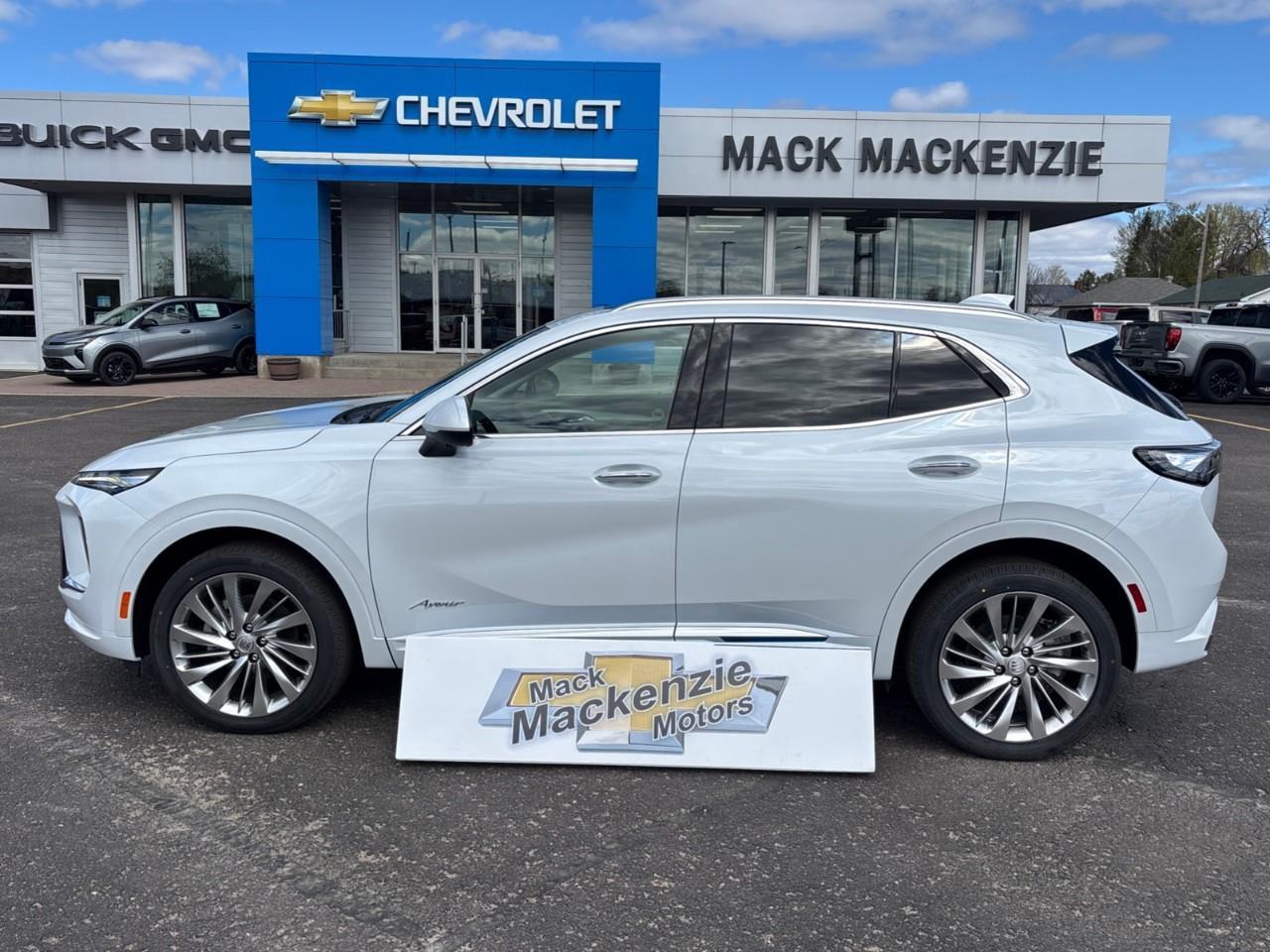 2026 Buick Envision Avenir New 2026 Luxurious 5 Passenger AWD SUV with 20 Pearl Nickel Alloy Wheels, Panoramic Sunroof, Head-Up Drivers Display, Heated and Cooled Front Seats, Heated Second Row Outboard Seats, Drivers Message S Photo3