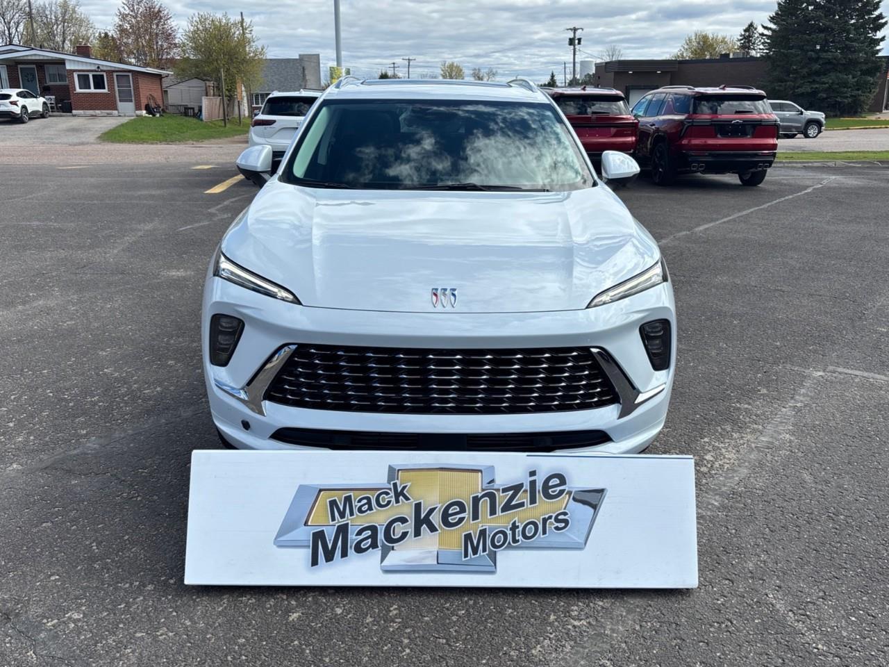 2026 Buick Envision Avenir New 2026 Luxurious 5 Passenger AWD SUV with 20 Pearl Nickel Alloy Wheels, Panoramic Sunroof, Head-Up Drivers Display, Heated and Cooled Front Seats, Heated Second Row Outboard Seats, Drivers Message S Photo0