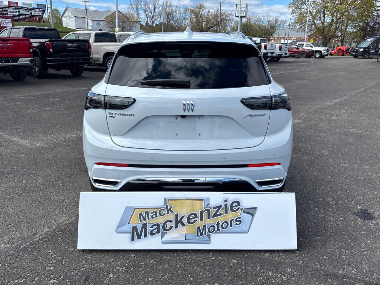 2026 Buick Envision Avenir New 2026 Luxurious 5 Passenger AWD SUV with 20 Pearl Nickel Alloy Wheels, Panoramic Sunroof, Head-Up Drivers Display, Heated and Cooled Front Seats, Heated Second Row Outboard Seats, Drivers Message S Photo