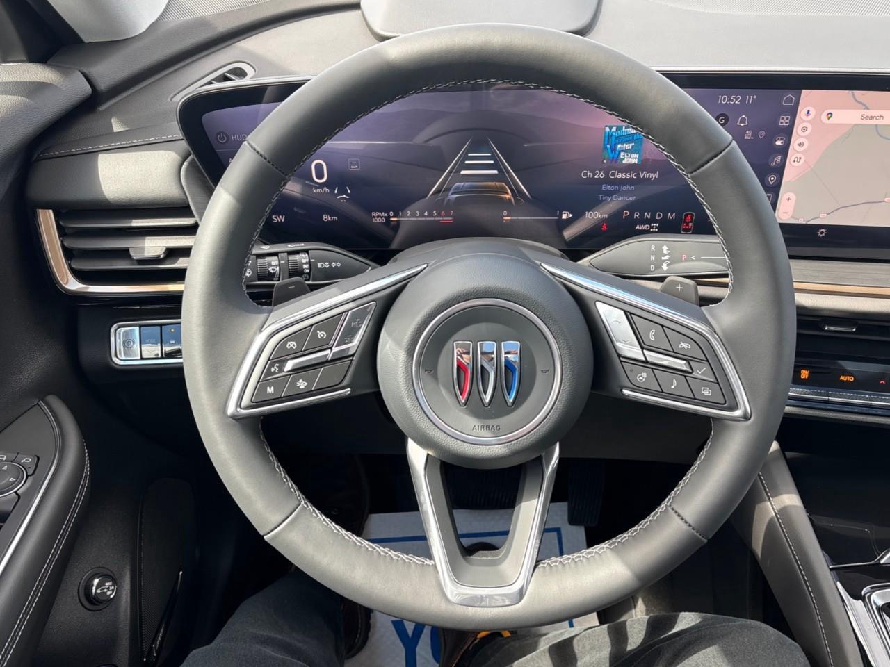 2026 Buick Envision Avenir New 2026 Luxurious 5 Passenger AWD SUV with 20 Pearl Nickel Alloy Wheels, Panoramic Sunroof, Head-Up Drivers Display, Heated and Cooled Front Seats, Heated Second Row Outboard Seats, Drivers Message S Photo