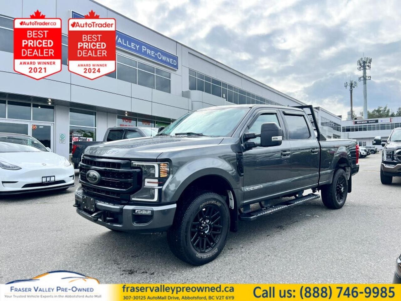 Used 2020 Ford F-350 Super Duty Lariat  Sport. Local. Clean. FX4. 5th Wheel Prep. for sale in Abbotsford, BC