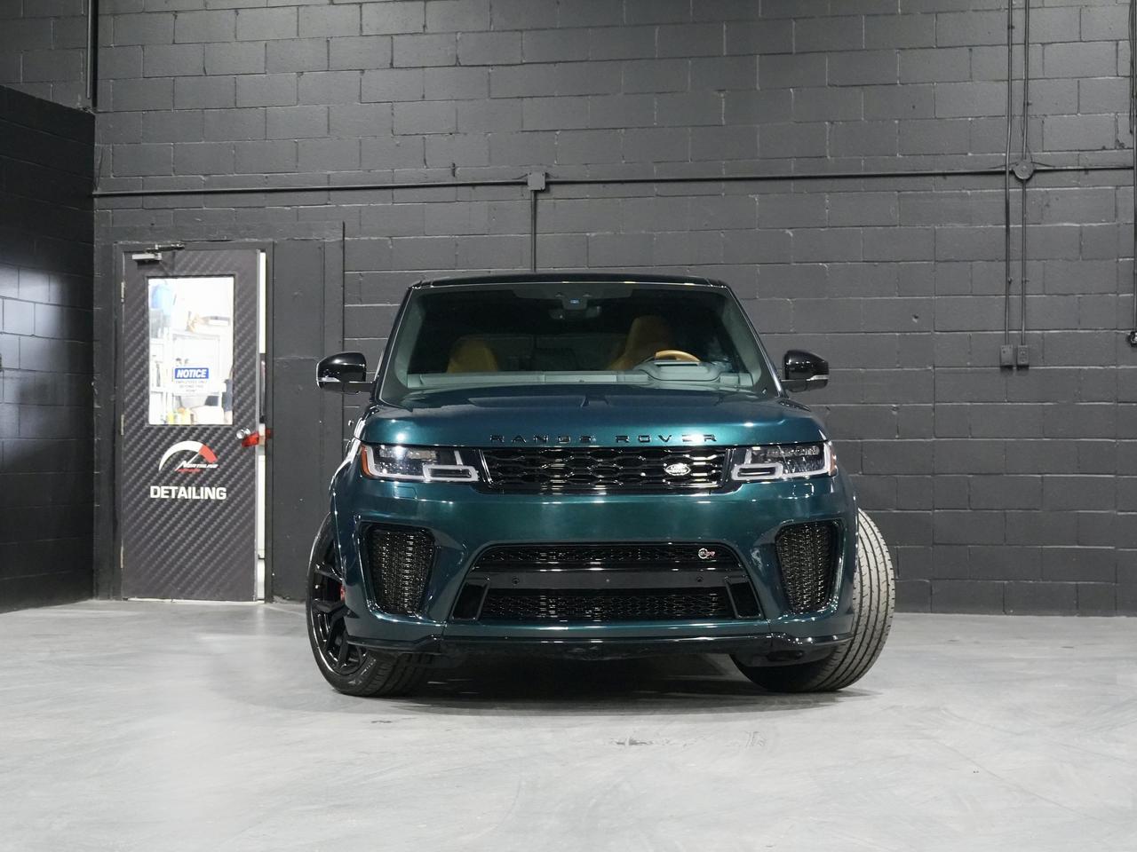 2022 Land Rover Range Rover Sport V8 Supercharged SVR BRITISH RACING GREEN|HUD Photo2
