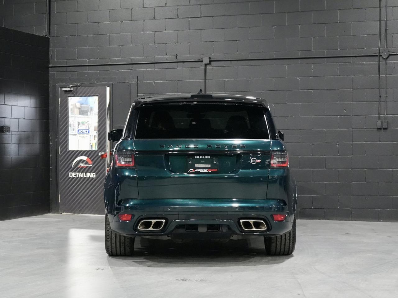 2022 Land Rover Range Rover Sport V8 Supercharged SVR BRITISH RACING GREEN|HUD Photo