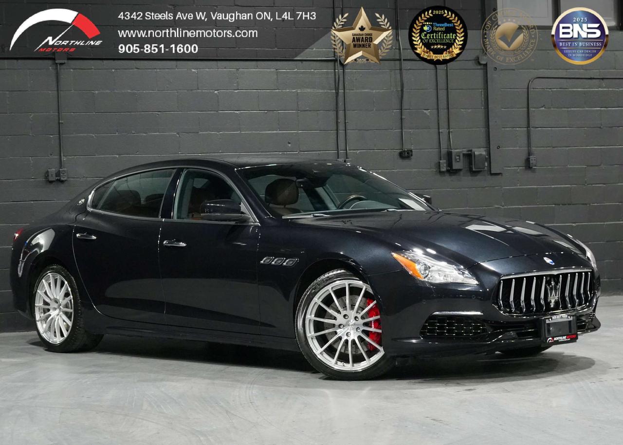 2017 Maserati Quattroporte S Q4 GranLusso| ZEGNA|HARMAN K|ADAPTIVE CRUISE|NAV Photo0