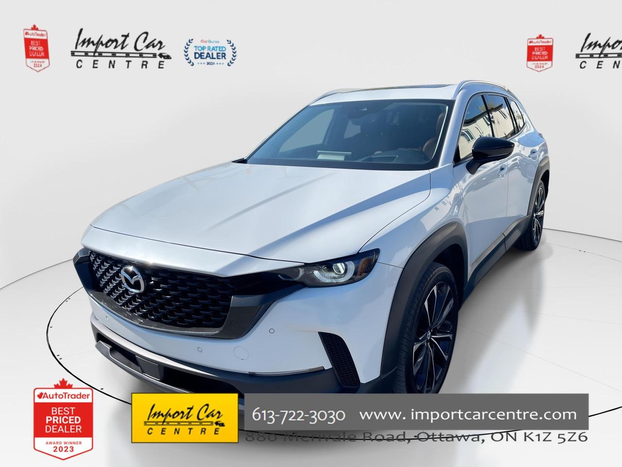 Used 2024 Mazda CX-50 GT GT, HUDS, LEATHER, PANO. ROOF, HTD. & VENTED SE for sale in Ottawa, ON