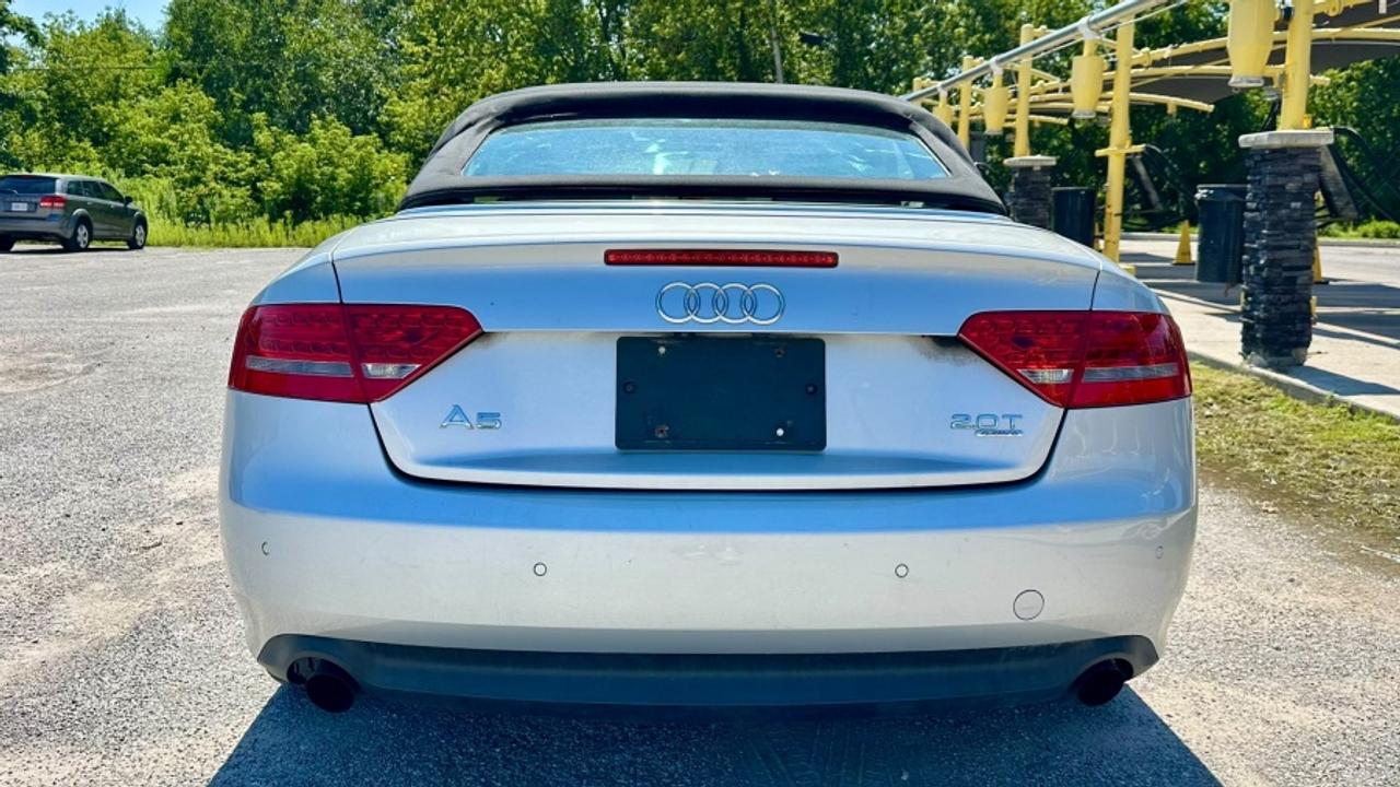 2010 Audi A5 * CONVERTIBLE * AWD * LOW KM * AS IS ONLY 2.0T QUATTRO PREMIUM Photo4