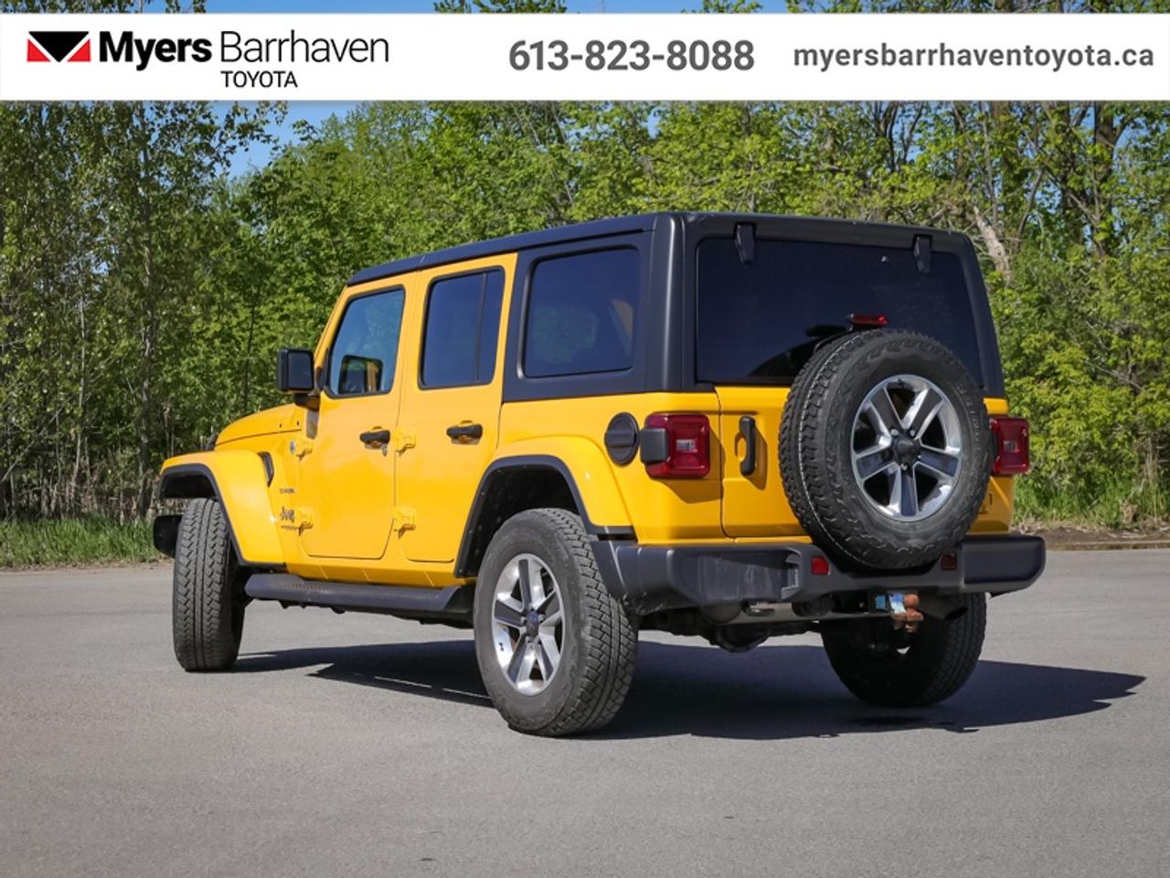 2021 Jeep Wrangler Sahara Unlimited  -  4G Wi-Fi - $280 B/W Photo