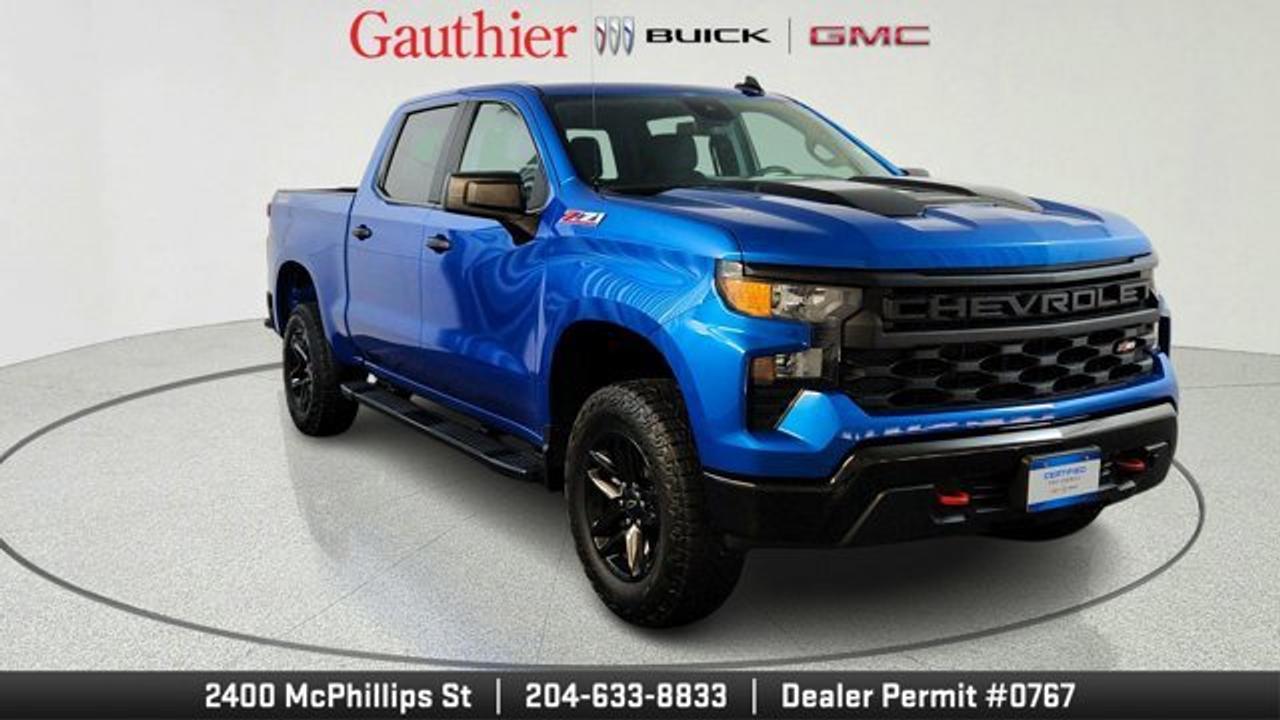 Used 2024 Chevrolet Silverado 1500 Custom Trail Boss for sale in Winnipeg, MB