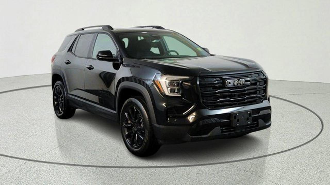This 2026 GMC Terrain Elevation delivers smooth performance thanks to its efficient 1.5L turbocharged engine and responsive 8-speed automatic transmission. All-wheel drive keeps you steady on snowy Manitoba highways or wet city streets around Winnipeg. Youll appreciate the Black Edition upgrades like dark aluminum wheels, black roof rails, and bold accents that give it a sleek, standout look without sacrificing everyday usability.<br />Inside, enjoy a comfortable cabin with heated front seats, a heated steering wheel, and premium cloth upholstery. The 15-inch infotainment system with Google built-in navigation, wireless Apple CarPlay, and Android Auto makes long drives simple and connected. Active noise cancellation keeps the ride quiet, while practical touches like remote start and a spacious cargo area fit your active lifestyle.<br />Safety stands out with advanced driver aids including adaptive cruise control, blind-spot monitoring, and rear cross-traffic braking. The engine block heater is a smart addition for cold starts in our region. As a new vehicle, it comes with GMCs standard warranty---stop by to learn more about coverage and any service history.