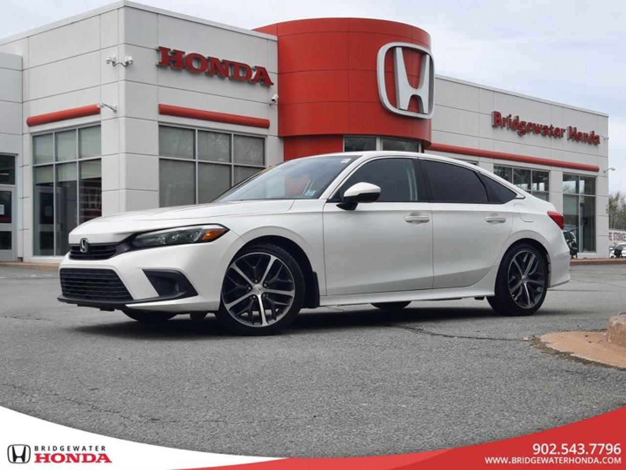 Recent Arrival!White 2023 Honda Civic TouringSteele Certified and MVI-85-point inspection-Motor vehicle inspection and current service completed- Oil and filter change- Interior and exterior detailing-Carfaxes vehicle history will be provided-Brakes and tire measurements pass certification standards60% minimum or above-Qualifies for several warranty upgrade options-Flexible financing options available-All trade ins are welcomeHelping over 700 customers a year find the right vehicle for them.We are excited to help you with your next vehicle purchase.