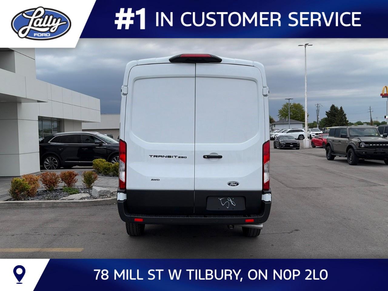 2026 Ford Transit Cargo Van T-250 148" MED RF 9070 GVWR AWD Photo3