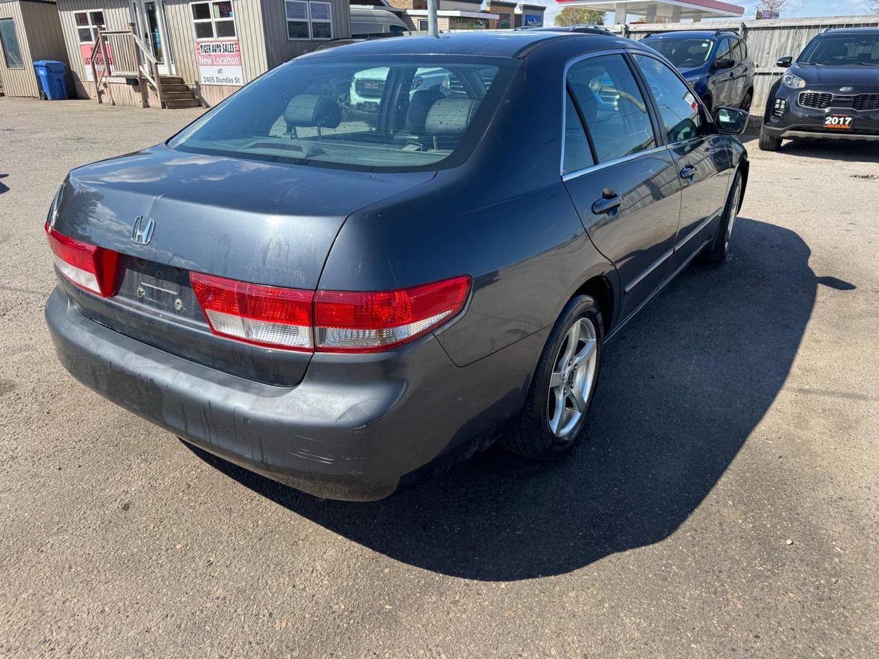2004 Honda Accord EX-L, SEDAN, AUTO, 4 CYL, ONLY 177KMS, AS IS Photo