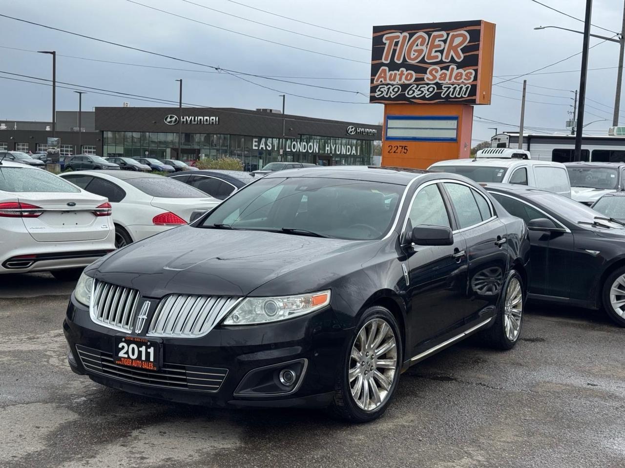 2011 Lincoln MKS SEDAN, AWD, LEATHER, NAVI, LOADED, AS IS SPECIAL Photo0