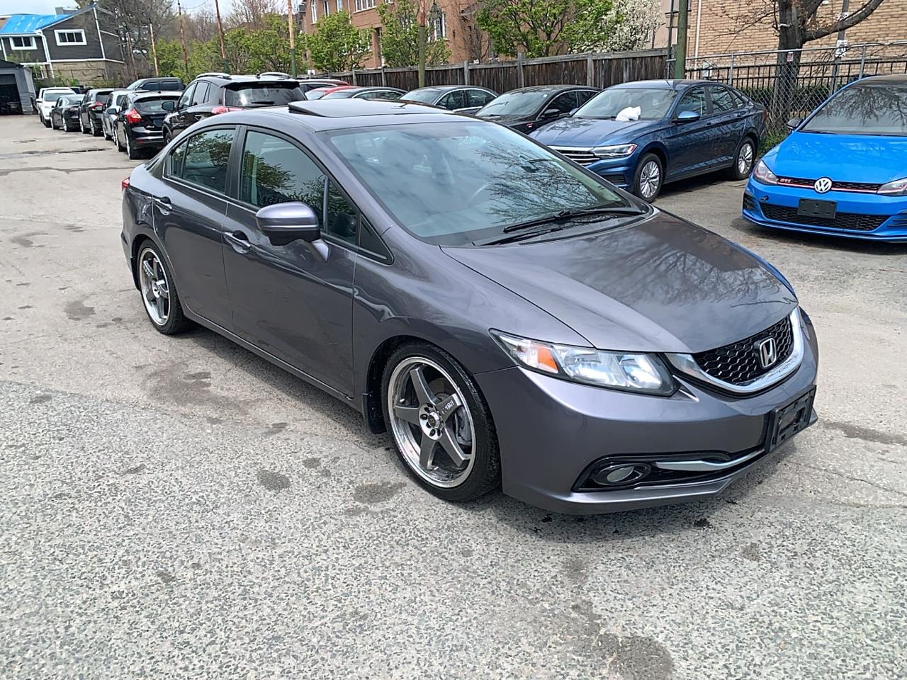 2015 Honda Civic EX/ SUNROOF / AC/ REAR CAM / 5SPD / ALLOYS / CLEAN Photo