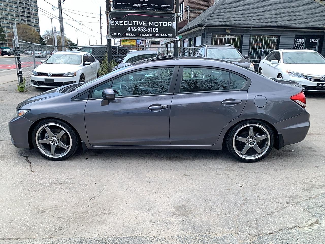 2015 Honda Civic EX/ SUNROOF / AC/ REAR CAM / 5SPD / ALLOYS / CLEAN Photo