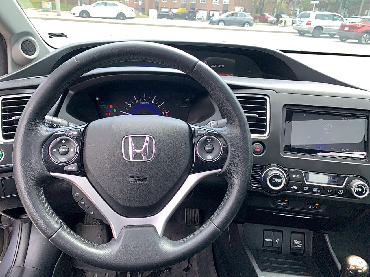 2015 Honda Civic EX/ SUNROOF / AC/ REAR CAM / 5SPD / ALLOYS / CLEAN Photo