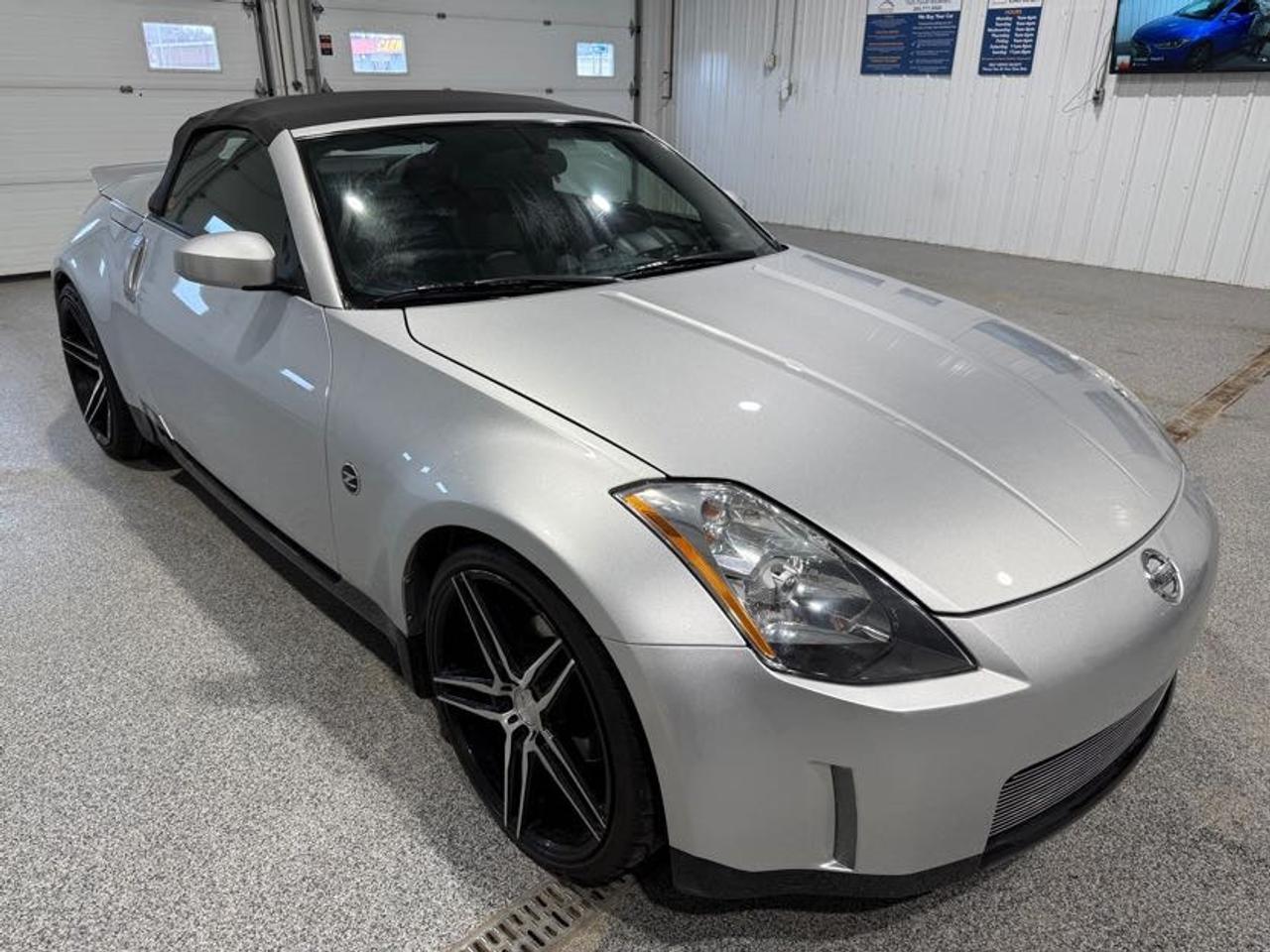 Used 2004 Nissan 350Z Enthusiast Roadster #Convertible #SportsCar for sale in Brandon, MB