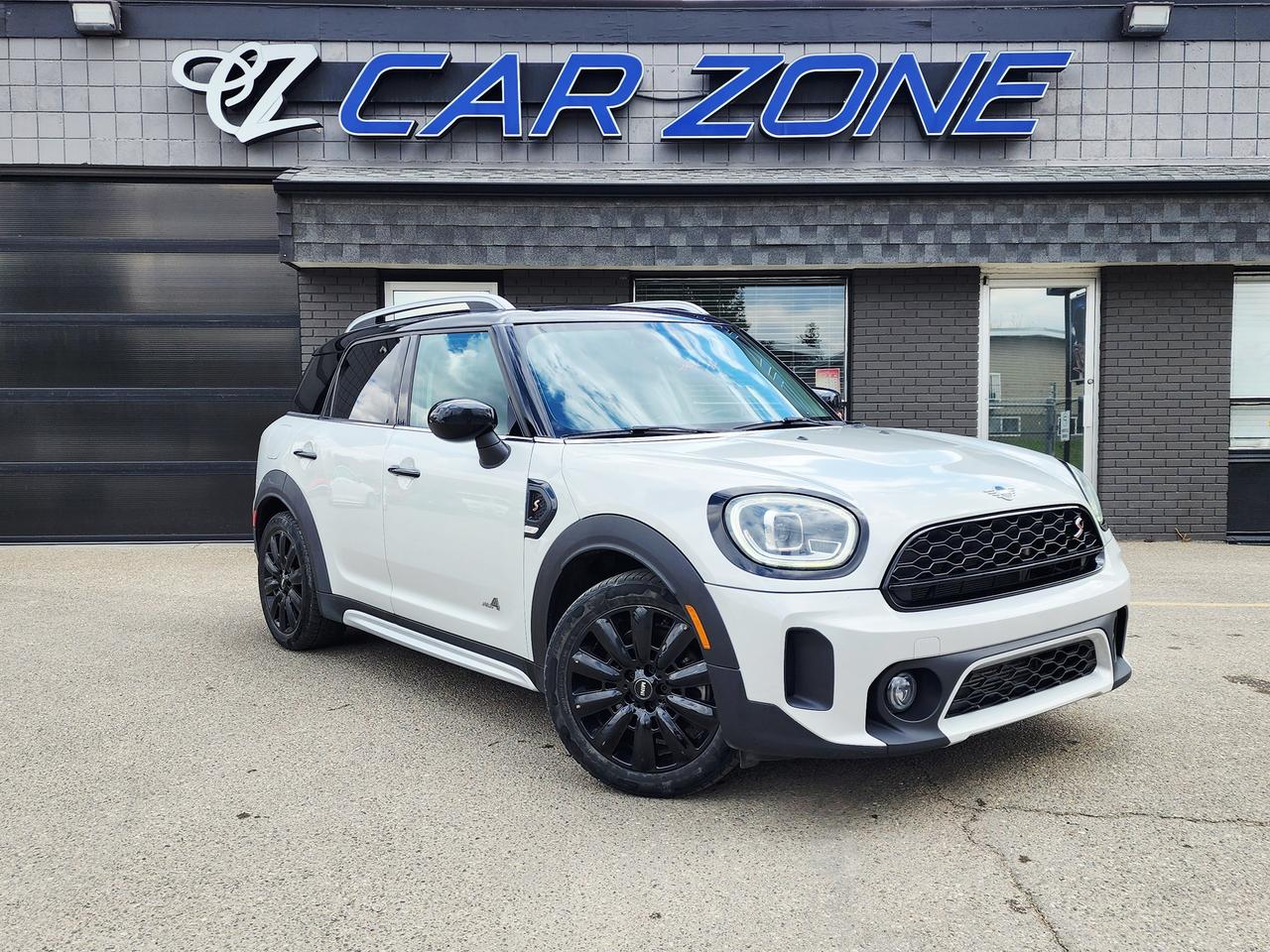 <p>Experience the perfect blend of sporty performance and practical versatility with this stunning 2021 MINI Countryman Cooper S ALL4, now available at Car Zone. Dressed in a sleek silver exterior that commands attention, this Countryman is more than just a car; its a statement. Step inside to discover a sophisticated black interior, offering a refined space for every journey. Under the hood, the potent 2L I4 Turbo engine paired with an automatic transmission and ALL4 all-wheel drive ensures exhilarating performance and confident handling, no matter the road or weather conditions. With 126,708 km on the odometer, this well-maintained Countryman is ready for its next adventure with you.</p><p>This 2021 MINI Countryman Cooper S ALL4 is engineered for drivers who refuse to compromise. Its agile handling and responsive acceleration make every drive a joy, while the spacious interior and four doors provide the practicality you need for daily life. Whether youre navigating city streets or embarking on a weekend getaway, the ALL4 all-wheel drive system offers enhanced traction and stability, giving you peace of mind on any terrain. At Car Zone, were proud to offer this exceptional vehicle that embodies the spirit of MINI &ndash; fun, spirited, and undeniably stylish.</p><p>Here are five features that truly make this 2021 MINI Countryman Cooper S ALL4 sizzle:</p><ul><li><strong>Turbocharged Cooper S Performance:</strong> Unleash exhilarating acceleration and responsive power from the potent 2.0L turbocharged engine, making every drive a thrill.</li><li><strong>ALL4 All-Wheel Drive Confidence:</strong> Conquer any road condition with superior grip and stability, ensuring a secure and dynamic driving experience year-round.</li><li><strong>Sporty Yet Practical Design:</strong> Enjoy the iconic MINI styling combined with the versatile space and four-door convenience of the Countryman body style.</li><li><strong>Sleek Silver Exterior:</strong> Turn heads with the sophisticated and timeless silver paint finish, exuding modern elegance.</li><li><strong>Refined Black Interior:</strong> Sink into a stylish and comfortable black interior, designed to complement the Countrymans premium feel.</li></ul><p>Looking for Your Dream Car? Call or Come on Down to Car Zone Today!</p><p>Thanks for viewing our Car Zone inventory. All of our vehicles come fully detailed with a Carfax and a mechanical fitness assessment. Drive this home today! Easy financing options. All credit welcome.<a href=http://www.carzonecalgary.com/financing/>&nbsp;</a><strong><a href=http://www.carzonecalgary.com/financing/>APPLY NOW</a>&nbsp;</strong>We even take trades. Same day approvals at&nbsp;<a href=http://www.carzonecalgary.com/><strong>CARZONECALGARY</strong></a> or visit us in person at 2036 36 Street SE Calgary for a hassle free test drive. Let our friendly team of experts book an appointment with you and show you the Car Zone difference! AMVIC licensed dealer.&nbsp;</p>