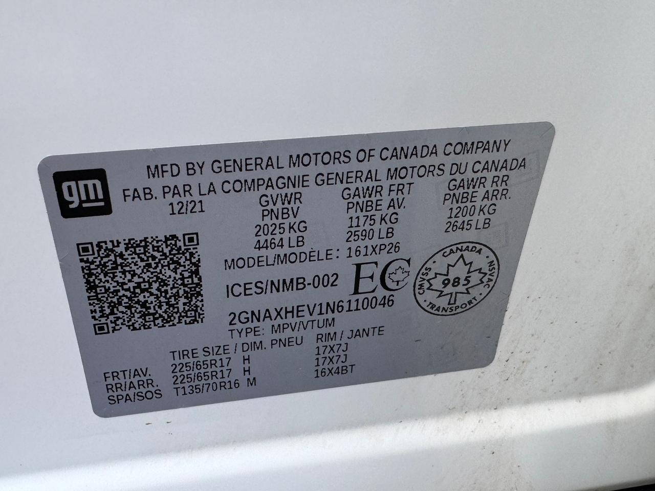 2022 Chevrolet Equinox LS+ONE OWNER+CLEAN CARFAX+ApplePlay Photo