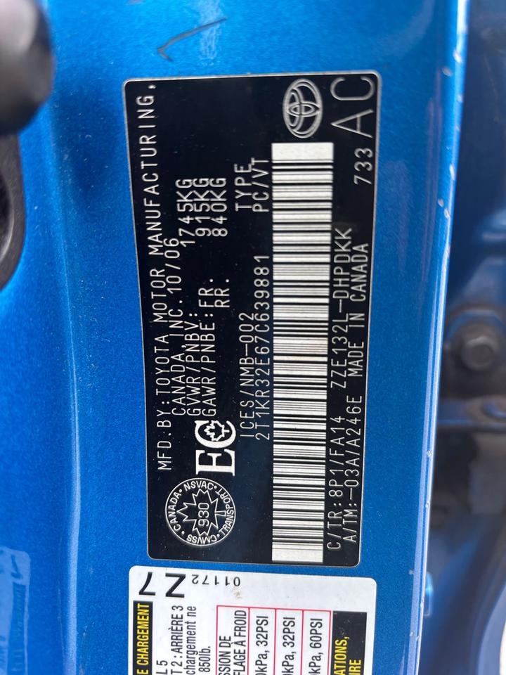 2007 Toyota Matrix 5dr Wgn Auto Photo