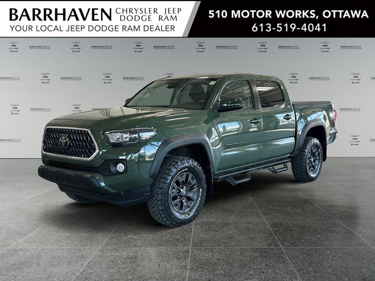Used 2021 Toyota Tacoma 4x4 Double Cab | Off-Road | Low KM's for sale in Ottawa, ON