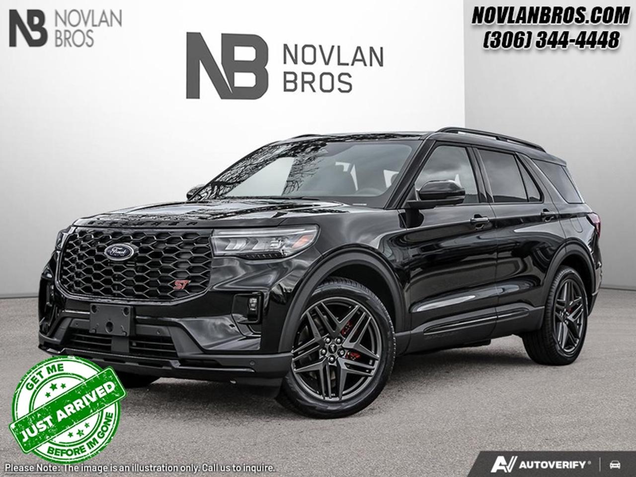 <b>Sport Suspension,  Sunroof,  Cooled Seats,  BlueCruise,  Navigation!</b><br> <br> Check out our great inventory of new vehicles at Novlan Brothers!<br> <br>This 2026 Explorer was built to do more than just get groceries, with all-new technologies, this SUV was built for adventure.<br> <br>This Ford Explorer is the ultimate lifestyle vehicle with plenty of style and space for all of your passengers and cargo. It has the hauling capabilities of a midsize SUV combined with strong off-road capabilities. Whether your next family adventure is to the grocery store or over a high mountain pass, the Ford Explorer was built to get you there with ease.<br> <br>This Agate Black SUV has a 10 Speed Automatic transmission and is powered by a 400HP 3.0L V6 Cylinder Engine. <br> <br> Our Explorers trim level is ST. This range-topping Explorer ST rewards you with sport-tuned suspension, a dual-panel sunroof and cooled front seats, as well as BlueCruise 1.2, inbuilt navigation, Bang & Olufsen audio, an aerial view camera system and a heated steering wheel. Also standard include 21 aluminum wheels, FordPass Connect 5G mobile hotspot internet access, adaptive cruise control, smart device remote engine start, and a power liftgate for rear cargo access. On the inside, occupants are treated to leather upholstery, voice-activated dual-zone climate control, and a 13.2-inch infotainment screen with wireless Apple CarPlay and Android Auto. Safety features also include lane keep assist with lane departure warning, collision mitigation, automatic emergency braking, evasion assist, and rear parking sensors. This vehicle has been upgraded with the following features: Sport Suspension, Sunroof, Cooled Seats, BlueCruise, Navigation, B&O Audio, 360 Camera.<br><br> View the original window sticker for this vehicle with this url <b><a href=http://www.windowsticker.forddirect.com/windowsticker.pdf?vin=1FMWK8GC2TGB04600 target=_blank>http://www.windowsticker.forddirect.com/windowsticker.pdf?vin=1FMWK8GC2TGB04600</a></b>.<br> <br>To apply right now for financing use this link: <a href=http://novlanbros.com/credit/ target=_blank>http://novlanbros.com/credit/</a><br> <br/>Total rebate of $1000 is reflected in the price. Incentives expire 2026-06-30. See dealer for details. <br><br><br> Come by and check out our fleet of 20+ used cars and trucks and 80+ new cars and trucks for sale in Paradise Hill.  o~o