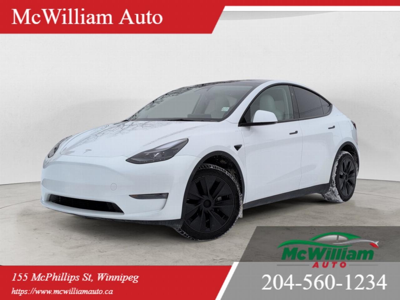 Used 2024 Tesla Model Y Long Range | Hardware 4.0 | Premium Sound | for sale in Winnipeg, MB
