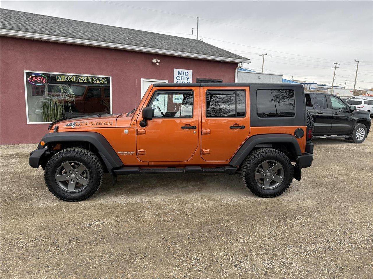 Used 2010 Jeep Wrangler UNLIMITED MOUNTAIN 4 for sale in Saskatoon, SK