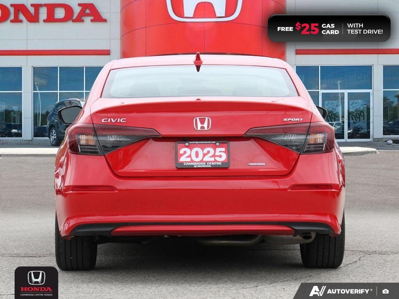 2025 Honda Civic Hybrid Sport POWER SUNROOF | REARVIEW CAMERA | APPLE CARPLAY™/ANDROID AUTO™ Photo