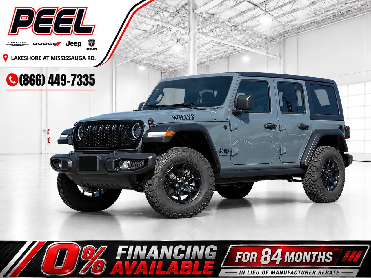 2026 Jeep Wrangler WILLYS 4DR | Conv Group | Hardtop | 4X4 Photo0