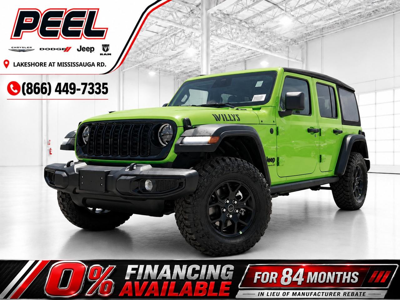 2026 Jeep Wrangler WILLYS 4DOOR | Hardtop | Conv Grp | 4x4 Photo