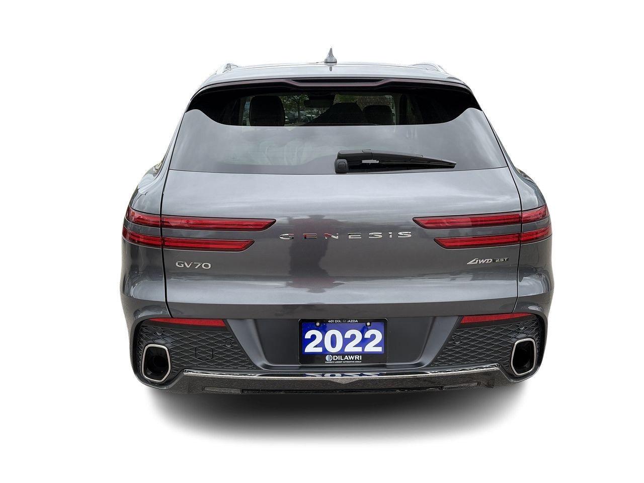 2022 Genesis GV70 Advanced AWD PREMIUM DRIVE | LEATHER SEATS | SUNRO Photo