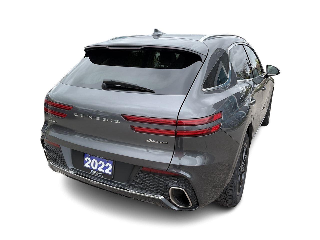 2022 Genesis GV70 Advanced AWD PREMIUM DRIVE | LEATHER SEATS | SUNRO Photo