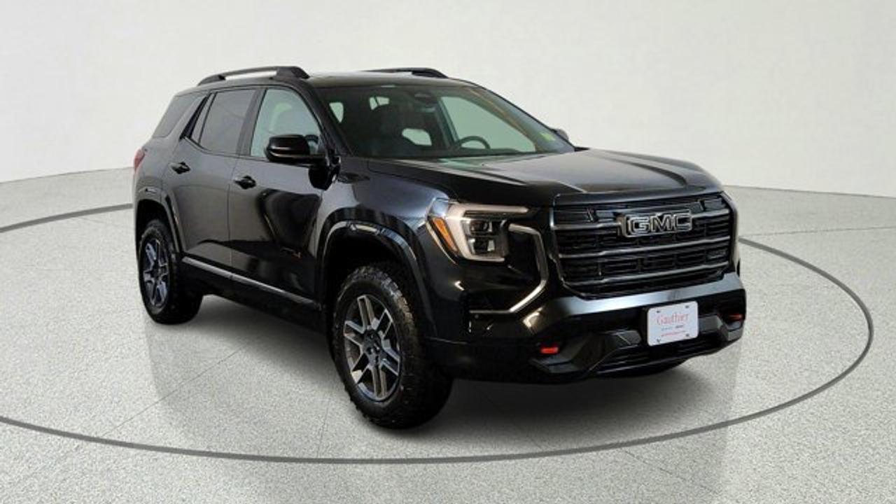 The 2026 GMC Terrain is engineered to make every drive enjoyable. Inside, you will find a spacious cabin featuring comfortable Cloth/CoreTec seating, complete with heated front seats and a heated steering wheel for those chilly mornings. The centerpiece of the dashboard is a massive 15-inch diagonal premium infotainment display with Google Built-In, providing seamless navigation, voice recognition, and wireless Apple CarPlay and Android Auto integration.<br />Performance is just as impressive, thanks to the responsive 1.5L turbocharged engine and capable All-Wheel Drive system. Whether you are navigating city streets or heading out on a road trip, the smooth 8-speed automatic transmission and off-road tuned suspension ensure a confident ride. Plus, with the Convenience Package III, you benefit from premium amenities like ventilated front seats and a memory package for the drivers seat and mirrors.