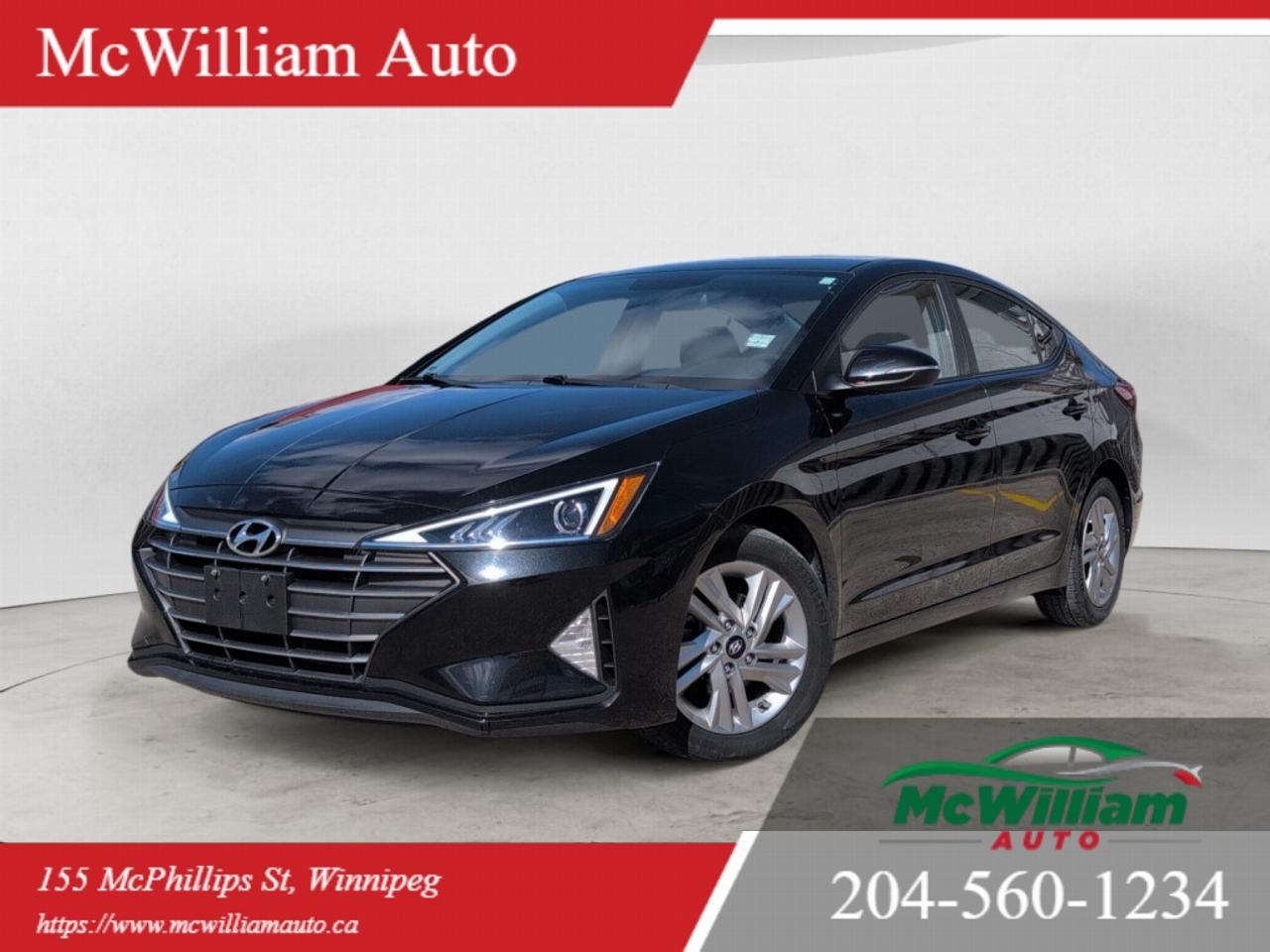 Used 2020 Hyundai Elantra Sport |BSM | Carplay & Android Auto | HTD STS &Wheel | LED DRL | for sale in Winnipeg, MB
