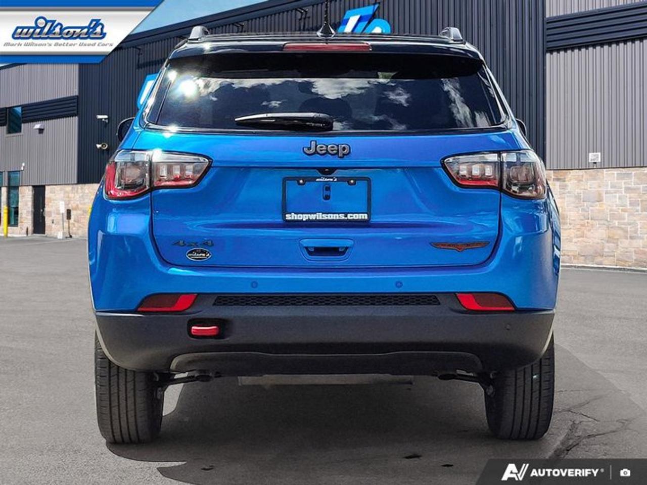 2024 Jeep Compass Trailhawk 4x4 | Pano Roof | Split Leather | Nav | Heated Seats + Steering | Remote Start | and More! Photo