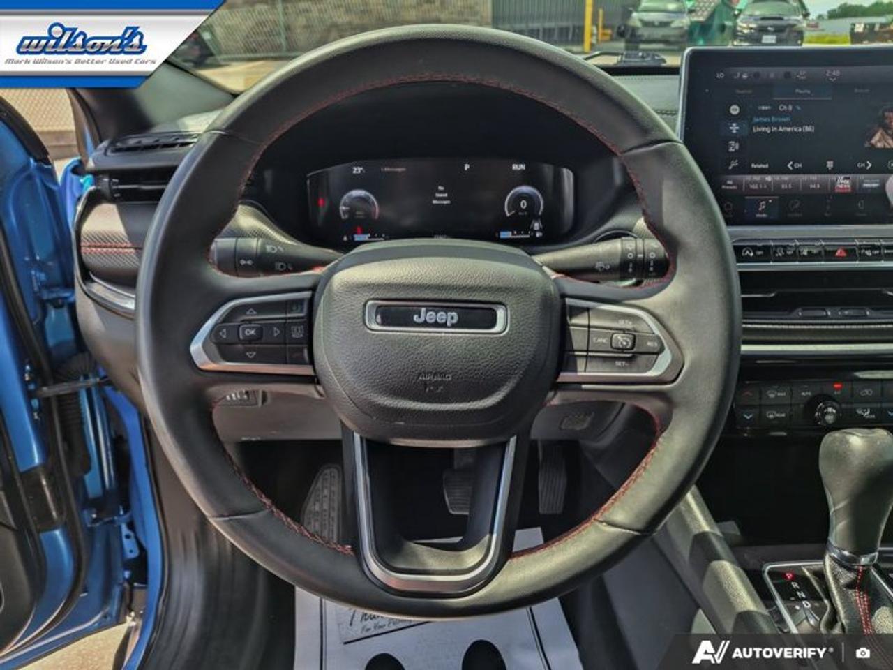 2024 Jeep Compass Trailhawk 4x4 | Pano Roof | Split Leather | Nav | Heated Seats + Steering | Remote Start | and More! Photo