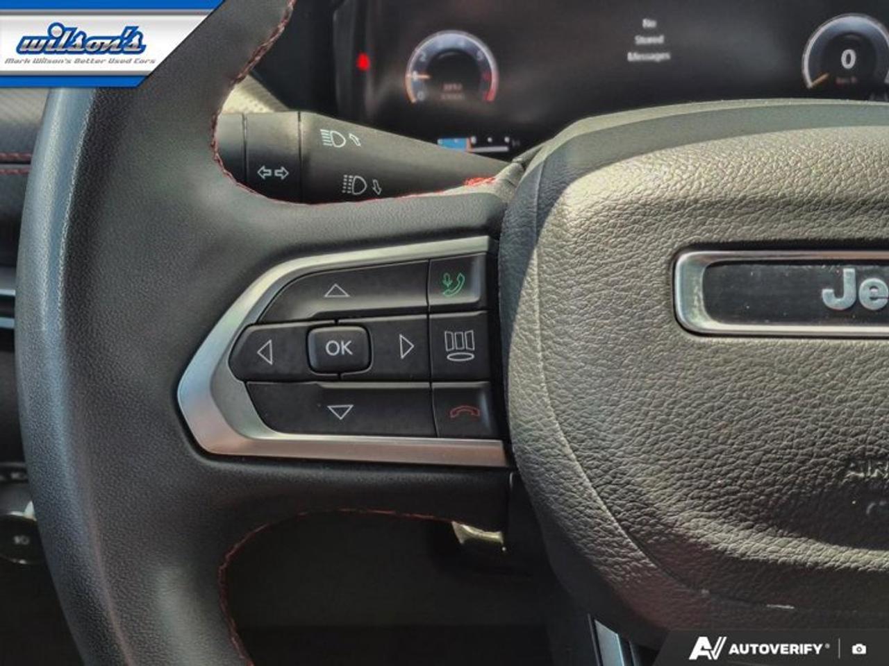 2024 Jeep Compass Trailhawk 4x4 | Pano Roof | Split Leather | Nav | Heated Seats + Steering | Remote Start | and More! Photo