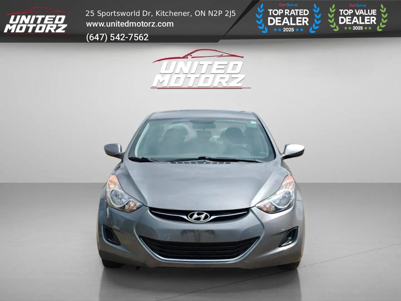2012 Hyundai Elantra GL~SAFETY CERTIFIED~ Photo