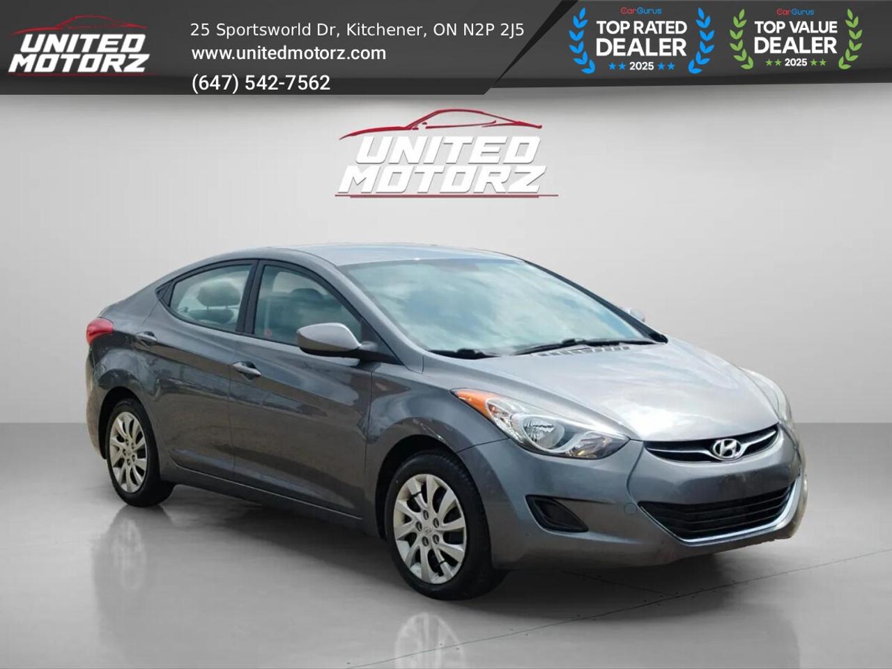 2012 Hyundai Elantra GL~SAFETY CERTIFIED~ Photo
