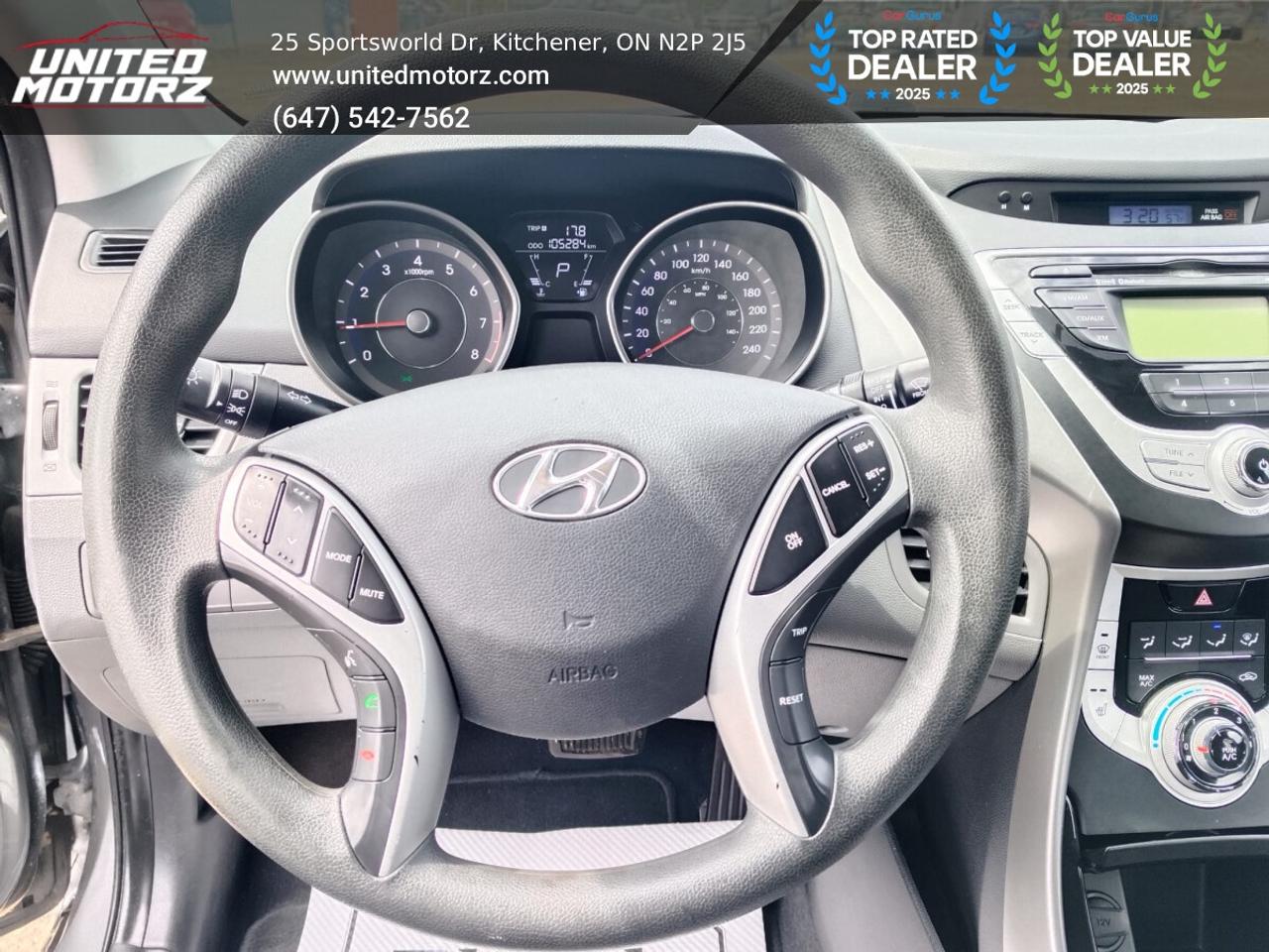 2012 Hyundai Elantra GL~SAFETY CERTIFIED~ Photo