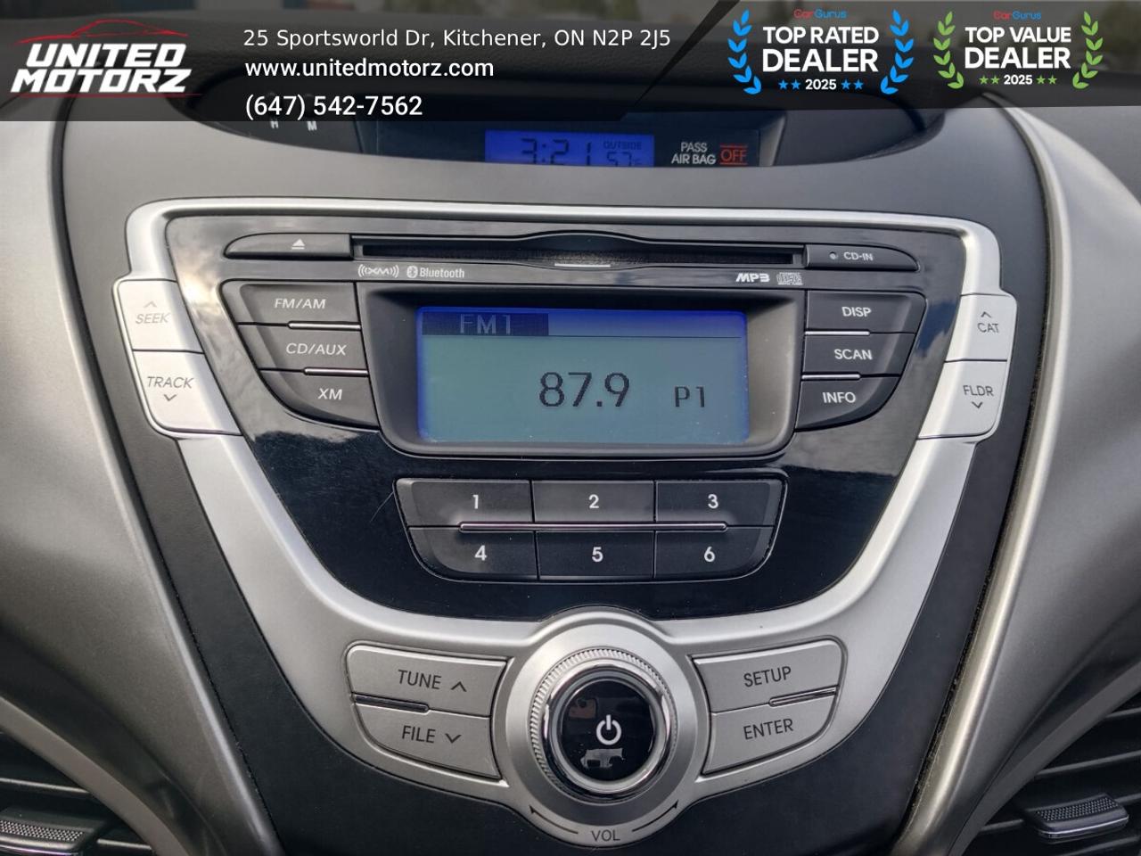 2012 Hyundai Elantra GL~SAFETY CERTIFIED~ Photo