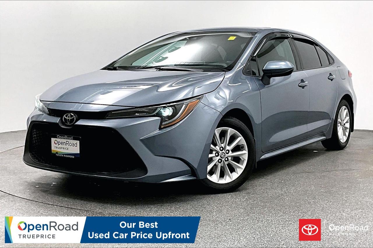 Used 2020 Toyota Corolla 4-door Sedan LE CVT for sale in Richmond, BC