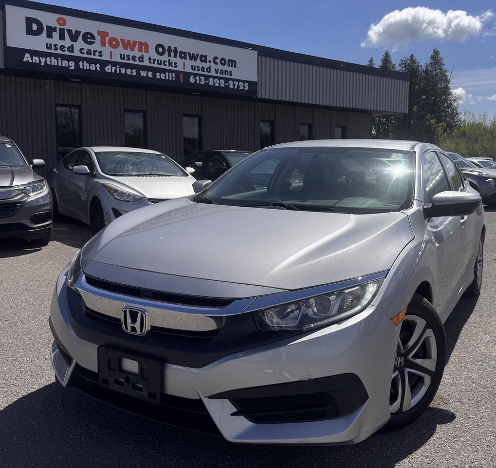 <p data-start=0 data-end=493>2016 HONDA CIVIC LX &ndash; RELIABLE, COMFORTABLE & FUEL-EFFICIENT!<br data-start=61 data-end=64>LIKE NEW &ndash; LEGENDARY HONDA QUALITY WITH A SMOOTH RIDE & OUTSTANDING GAS MILEAGE!<br data-start=144 data-end=147 data-is-only-node=>2.0L I4 ENGINE + CVT &ndash; QUIET, EFFICIENT & BUILT FOR LONG-TERM RELIABILITY!<br data-start=221 data-end=224>LX TRIM WELL EQUIPPED WITH GREAT FEATURES: BACKUP CAMERA, BLUETOOTH, TOUCHSCREEN DISPLAY, CRUISE CONTROL, CLOTH SEATS, KEYLESS ENTRY, POWER WINDOWS & LOCKS!<br data-start=380 data-end=383>PERFECT FOR COMMUTERS, STUDENTS OR DAILY DRIVERS &ndash; SMOOTH, PRACTICAL & DEPENDABLE!<br data-start=465 data-end=468>EASY FINANCING AVAILABLE!</p><p data-start=495 data-end=532>ADVERTISED PRICE IS OUR FINANCE PRICE</p><p data-start=534 data-end=743 data-is-last-node= data-is-only-node=>DRIVETOWNOTTAWA.COM &ndash; COME VISIT US / VENEZ NOUS VISITER!<br data-start=591 data-end=594>TAXES AND LICENSING EXTRA. SEE DRIVETOWNOTTAWA.COM FOR CASH PRICE FINANCING CHARGES APPLY (BANK FEES, PPSA, INTEREST). QUEBEC SAFETY FEE APPLICABLE.</p>