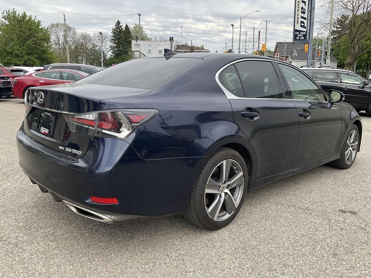 2017 Lexus GS 350 AWD - LEATHER! NAV! BACK-UP CAM! BSM! SUNROOF! Photo