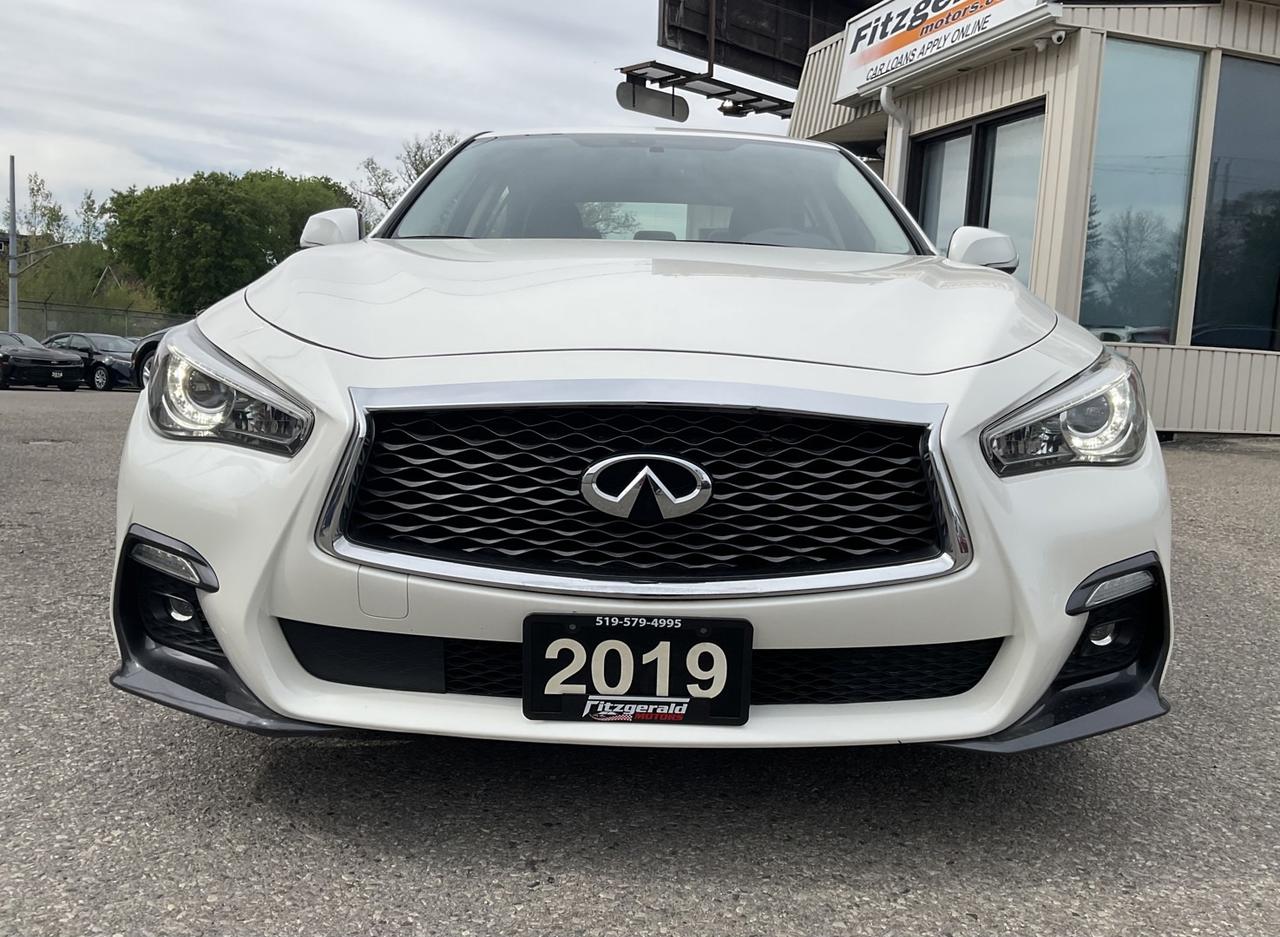 2019 Infiniti Q50 3.0t Signature AWD - LTHR! NAV! BACK-UP CAM! SUNRO Photo