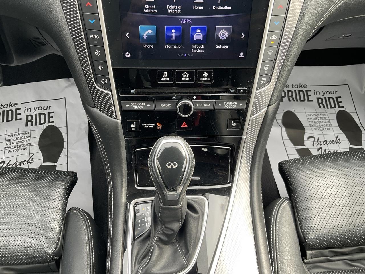 2019 Infiniti Q50 3.0t Signature AWD - LTHR! NAV! BACK-UP CAM! SUNRO Photo